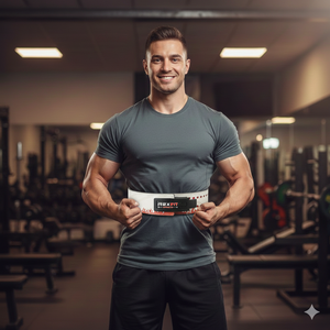 Cinturón de Peso para Levantamiento de Pesas de Cuero Rexfit Sports Gym, Soporte Lumbar para Entrenamiento de Fuerza y Gimnasio - Product Image 4