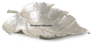 Tazón de hojas de servicio con acabado esmaltado de aluminio de diseño moderno, utensilios de cocina personalizados para el hogar, restaurante, Hotel, comedor, cuencos de hojas de Metal - Product Image 5