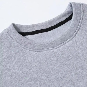 Sweat-shirt col rond en mélange polyester/coton, coupe classique, personnalisable pour homme, impression numérique, écologique, hiver - Product Image 5