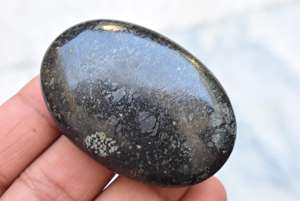 ¡Parpadeante! Apache nuumita-Palmstone, lote de cristal Apache nuumita - Product Image 6