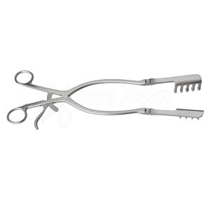 Écarteur chirurgical émoussé d'acier inoxydable de la broche 4x5 12 pouces pour des procédures générales et neurochirurgicales - Product Image 3