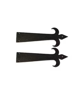 Bisagras de correa de hierro para puertas de Granero resistentes a la intemperie y resistentes para un soporte de puerta grande con una estructura atractiva y de alta calidad - Product Image 6