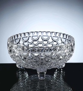 Luxury Italian Design Glass Bowl Washable Glass Salad Serving Bowl <b>Table</b> Top Decorative for Home <b>Kitchen</b> Hotel Restaurants Party - Product Image 2