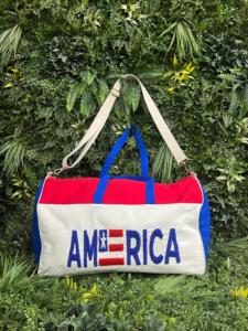 Offre Spéciale personnalisé perlé voyage sac polochon de luxe décontracté moderne Style sec-humide séparation étanche sac de sport pour l'Amérique - Product Image 5