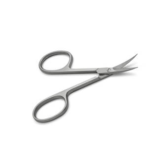 Tijeras para uñas de alta calidad hechas en fábrica con nuevo diseño, tijeras para cutículas con hoja curva, punta de hoja de acero inoxidable afilada, precio bajo - Product Image 5