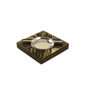 Cendrier en corne de boeuf fait main pour la saison des vacances Cendrier en corne de boeuf avec des motifs naturels uniques acceptant les personnalisations - Product Image 2