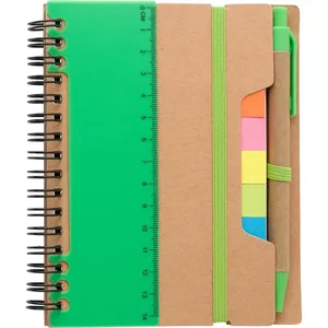 Quaderno Eco-Gadgets Angela Riciclato con Blocco Note e Penna per Scopi Promozionali - Product Image 4