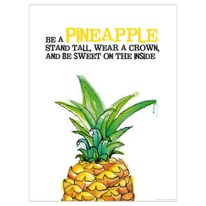 Impresión Artística de Piña en Estilo Moderno, Decoración de Pared en Papel - Product Image 2