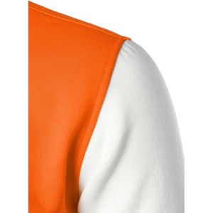 Veste universitaire de conception personnalisée OEM pour hommes, veste d'hiver à manches fines en cuir d'origine avec broderie personnalisée, veste d'hiver 2026 - Product Image 6