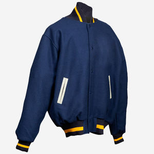 Nouvelle Arrivée Blouson Décontracté Homme à Manches Longues Style Baseball, Parka d'Été Tendance avec Boutons, Veste Letterman en Gros pour Homme - Product Image 3