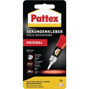 Colle liquide super puissante Pattex Classic 3g Tube incolore - Product Image 1