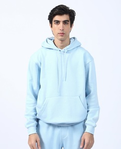 2025 fabricant hommes tissage inversé à capuche contraste coton polaire blanc pull sur point personnalisé réversible Premium à capuche - Product Image 4