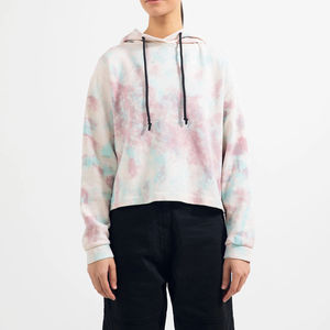 Sudadera con capucha de manga larga a la moda para mujer de alta calidad, superventas, estilo Tie Dye con bordado, Tops de temporada de invierno, cuello con capucha - Product Image 2
