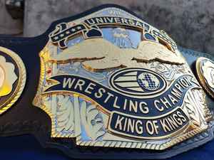 หนังแท้นิ่มหนา4มม. เข็มขัดแชมป์มวยปล้ำรุ่นพรีเมียมออกแบบโลโก้ได้ตามต้องการ - Product Image 2