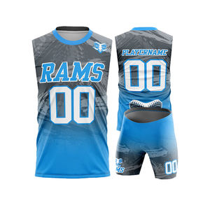 Tenues de football 7 contre 7 sublimées pour hommes, maillots d'équipe personnalisés, respirants, écologiques, légers, à séchage rapide, ensembles pour adultes, sport - Product Image 3