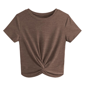 T-shirt court slim fit à prix avantageux, personnalisé, manches courtes, meilleure qualité, fabriqué au Pakistan - Product Image 1