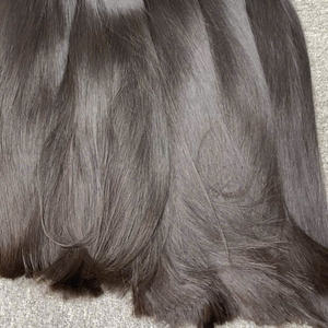 Extensiones de Cabello Natural Liso, Tejido Virgen Remy, Paquetes de Cabello Humano con Doble Trama a Máquina para Pelucas - Product Image 3