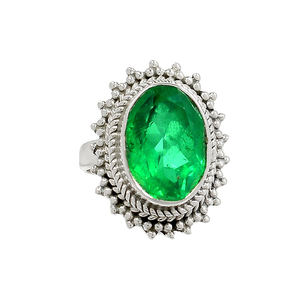 Beaux bijoux en argent Sterling 925 à double pendentif en Quartz au meilleur prix - Product Image 1