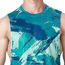 Débardeur tricoté pour homme de haute qualité pour la gym, l'exercice, le fitness, décontracté, personnalisable par sublimation, respirant, séchage rapide, polyester/coton - Product Image 4
