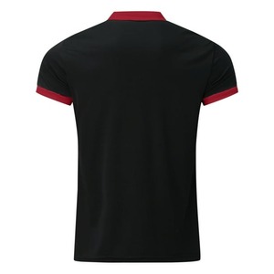 Nueva camiseta de polo hecha a medida para hombre, camisa de bloque de color de trabajo de manga corta de tela de último diseño - Product Image 4