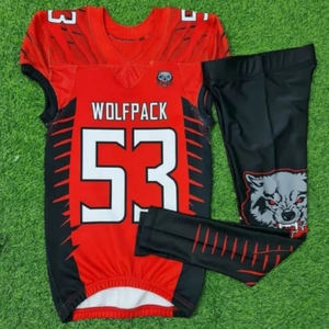 Uniforme de Fútbol Americano Juvenil, Sublimación Uniformes de Fútbol DE LA Mejor Calidad A LA Venta Hecho Con Material de Calidad - Product Image 1