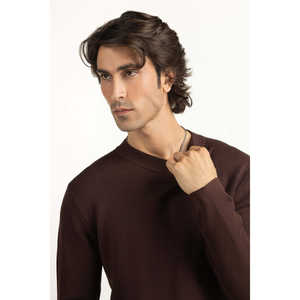 Suéter con Capucha de Cachemira de Invierno, Estilo Casual, Calidad Premium, Cierre de Cremallera, Patrón Estampado a Rayas, Corte Regular -MN-SWT-WS25-046 - Product Image 2