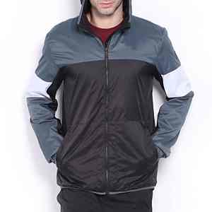 Chaqueta Cortavientos para Hombre, Tejido Cómodo, Estilo con Cremallera, Bolsillos Laterales, Chaquetas Cortavientos Personalizadas y Transpirables para Invierno - Product Image 1