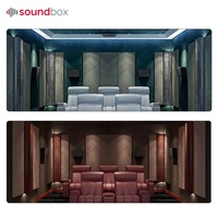 Kit de traitement acoustique pour studio d'enregistrement professionnel, panneaux muraux insonorisants à NRC élevé pour home cinéma