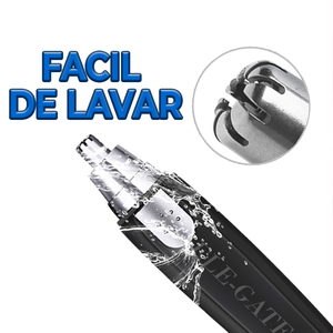 Tagliacapelli Portatile per Naso e Orecchie con Lame in Acciaio Inossidabile, Durevole e Preciso per Uso Domestico, Camper e Auto - Alimentazione USB e Manuale - Product Image 3