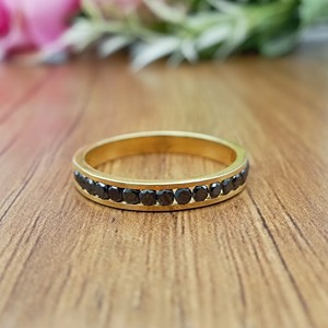 Women's Luxury 14K White Gold Classic Wedding Engagement Ring Full VVS Natural Diamond Rounded Baguette for Certified - Product Image 1