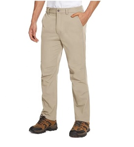 Pantalons de randonnée et de camping Cargo pour motards imperméables en nylon doublé pour hommes adultes - Product Image 2