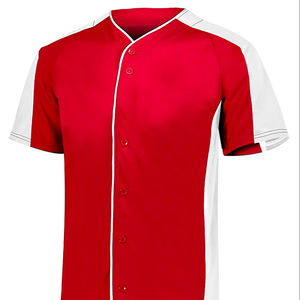 2024 sublimación diseño personalizado poliéster hecho impreso OEM servicio elegante Softball Jersey venta al por mayor tasa transpirable personalizado - Product Image 1