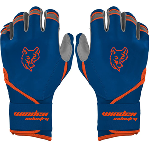 Guantes de Bateo de Béisbol y Sóftbol de Cuero Cabetta Personalizados, Serie Ice Cream en Negro y Rosa, Guantes de Béisbol de Cuero - Product Image 1