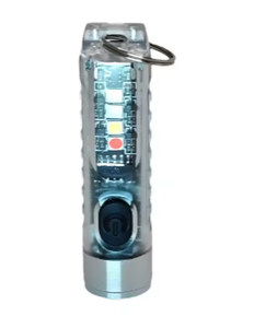 Keychain <strong>Flashlight</strong> Luminous UV EDC Torch USB-C Rechargeable <strong>LED</strong> Mini Magnetic <strong>Flashlights</strong> Portable Waterproof <strong>LED</strong> Torch - Product Image 4