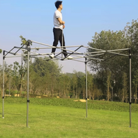 Tente publicitaire pop-up en aluminium sur mesure 10x20 pieds pour événements extérieurs, salons professionnels, auvents et chapiteaux pour expositions et concessionnaires