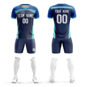 Maillot de football personnalisé unisexe, tenue d'équipe, logo avant, nom du joueur, nom de l'équipe, respirant et léger - Product Image 6