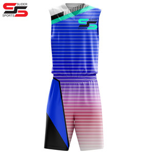 Nouveauté, uniforme de basket-ball, vêtements de sport respirants, uniforme de basket-ball, design personnalisé, uniforme de basket-ball léger - Product Image 1