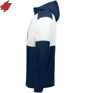 Chaqueta Cortavientos de Invierno Personalizada OEM, Chaqueta Impermeable para Hombre, Chaqueta Cortavientos con Capucha Reflectante para Senderismo - Product Image 2