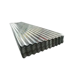 Panneaux de toiture en acier ondulé galvanisé revêtu de zinc durable, résistant aux intempéries, utilisation industrielle pour les structures de bâtiments, découpe - Product Image 4