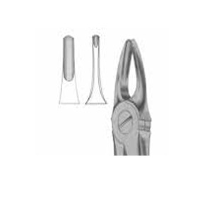 Forceps d'extraction manuels en acier inoxydable de haute qualité, incisives supérieures et canines, certifiés CE, poignée ergonomique - Product Image 5