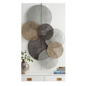 Décoration murale en fer fait main avec finition noire parfaite pour les salons ou les espaces extérieurs - Product Image 4