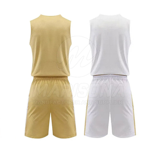Uniforme de Baloncesto Reversible de Marca Privada en Stock, Transpirable, Tallas Grandes, Personalizable, 100% Poliéster - Product Image 2
