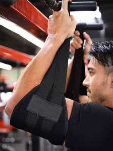 Nuevas Correas Acolchadas Cómodas para Ejercicios de Gimnasia y Fitness, para el Crecimiento de los Músculos Abdominales, Entrenamiento de Fuerza, Dominadas Colgantes - Product Image 2