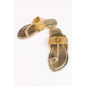 Salwar Kameez Anarkali Dorado para Mujer, Estilo Bollywood, Ropa Étnica India en Georgette, IFS-KLP25-005 - Product Image 6