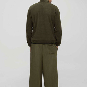 เสื้อสเวตเชิ้ตซิป ¼ ตัว ราคาสุดคุ้ม ผ้าฝ้าย/โพลีเอสเตอร์ ทรงโอเวอร์ไซส์ สำหรับผู้ชาย - Product Image 6