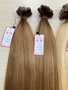 ผมต่อแบบคลิปหนีบ เกรดเวอร์จิน จีนแท้ แบบเรียงเส้น  รุ่น 613 ลอนธรรมชาติเวียดนาม  ผู้จำหน่าย FH  แบบมิงค์ แบล็ค เลซ - Product Image 5