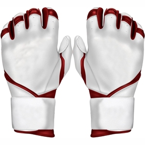 Gants de Frappeur de Softball Personnalisé Fabricant OEM Vente en Gros Gants de Frappeur de Baseball pour Enfants et Jeunes pas Cher - Product Image 4