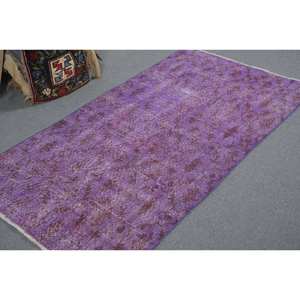 พรมหลัง3.2x6ft สไตล์ตุรกีวินเทจผ้าวูลสี่เหลี่ยมผืนผ้างานปะต่อด้วยมือสำหรับห้องนั่งเล่นห้องนอนวัยรุ่น - Product Image 2