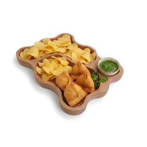 Handcrafted Wooden Wine <b>Glass</b> <b>Holder</b> Tray Natural Seasoned Polished Wood Elegant Decorative Low Price for Restaurant Available - Product Image 2