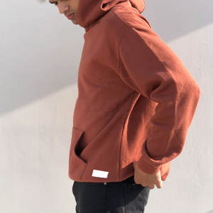 Sweats à capuche surdimensionnés sur mesure pour hommes Nouveau design 100% coton pour hommes Sweats à capuche surdimensionnés - Product Image 3